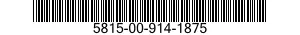 5815-00-914-1875 TELETYPEWRITER SET 5815009141875 009141875