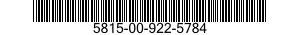 5815-00-922-5784 BEAM,PULSE 5815009225784 009225784