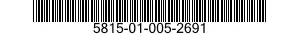 5815-01-005-2691  5815010052691 010052691