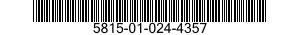 5815-01-024-4357 KEYTOP,TELETYPEWRIT 5815010244357 010244357