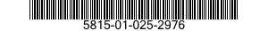 5815-01-025-2976  5815010252976 010252976