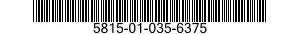 5815-01-035-6375  5815010356375 010356375