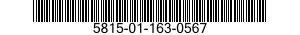 5815-01-163-0567 KEYBOARD-TRANSMITTER,TELETYPEWRITER 5815011630567 011630567