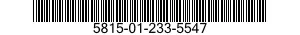 5815-01-233-5547 TYPINGUNIT 5815012335547 012335547