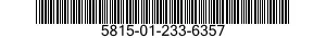 5815-01-233-6357 KEYBOARD ASSEMBLY 5815012336357 012336357