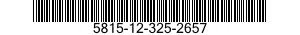 5815-12-325-2657 TELETYPEWRITER SUBASSEMBLY 5815123252657 123252657