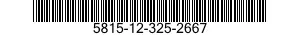 5815-12-325-2667 TELETYPEWRITER SUBASSEMBLY 5815123252667 123252667