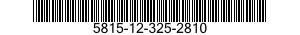 5815-12-325-2810 TELETYPEWRITER SUBASSEMBLY 5815123252810 123252810