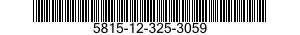 5815-12-325-3059 BAR,CONNECTING,TELETYPEWRITER 5815123253059 123253059