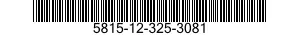 5815-12-325-3081 BAR,CONNECTING,TELETYPEWRITER 5815123253081 123253081