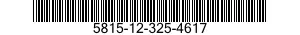 5815-12-325-4617 TELETYPEWRITER SUBASSEMBLY 5815123254617 123254617
