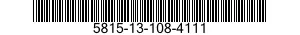 5815-13-108-4111 CONTAINER 5815131084111 131084111
