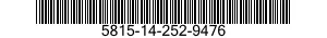 5815-14-252-9476  5815142529476 142529476