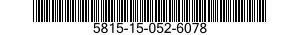 5815-15-052-6078 CERNIERA 5815150526078 150526078
