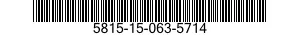 5815-15-063-5714 KEYBOARD-TRANSMITTER,TELETYPEWRITER 5815150635714 150635714