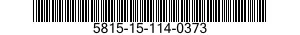 5815-15-114-0373 TELEPRINTER 5815151140373 151140373