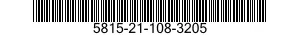 5815-21-108-3205  5815211083205 211083205