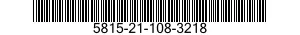 5815-21-108-3218 LEVER,FUNCTION 5815211083218 211083218