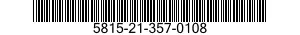 5815-21-357-0108  5815213570108 213570108