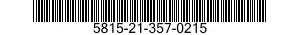 5815-21-357-0215 TERMINAL,LUG 5815213570215 213570215