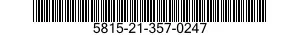 5815-21-357-0247 LEVER 5815213570247 213570247