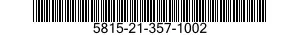 5815-21-357-1002 SPRING,HELICAL,EXTENSION 5815213571002 213571002