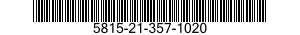 5815-21-357-1020 LEVER 5815213571020 213571020