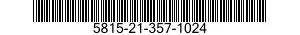 5815-21-357-1024 TELETYPEWRITER SUBASSEMBLY 5815213571024 213571024