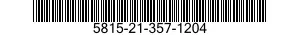 5815-21-357-1204  5815213571204 213571204