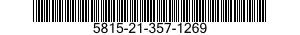 5815-21-357-1269  5815213571269 213571269