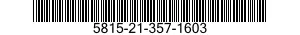 5815-21-357-1603  5815213571603 213571603