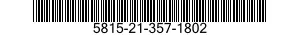 5815-21-357-1802  5815213571802 213571802