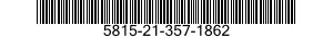 5815-21-357-1862 SPRING,HELICAL,COMPRESSION 5815213571862 213571862