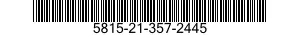 5815-21-357-2445  5815213572445 213572445