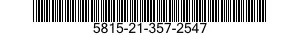 5815-21-357-2547  5815213572547 213572547