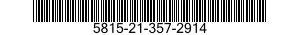 5815-21-357-2914 SCREW,MACHINE 5815213572914 213572914