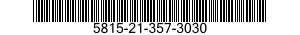 5815-21-357-3030 SCREW,MACHINE 5815213573030 213573030