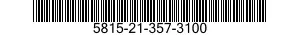 5815-21-357-3100 SPRING,HELICAL,EXTENSION 5815213573100 213573100