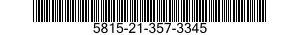 5815-21-357-3345  5815213573345 213573345