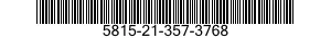5815-21-357-3768  5815213573768 213573768