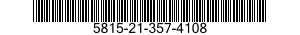 5815-21-357-4108 TYPING ELEMENT 5815213574108 213574108