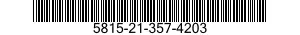 5815-21-357-4203  5815213574203 213574203
