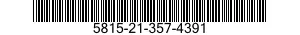 5815-21-357-4391  5815213574391 213574391