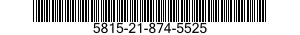 5815-21-874-5525  5815218745525 218745525