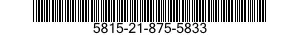 5815-21-875-5833  5815218755833 218755833