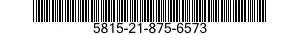 5815-21-875-6573 ELECTRONIC COMPONENTS ASSEMBLY 5815218756573 218756573