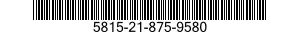 5815-21-875-9580 RIBBON LOCK 5815218759580 218759580