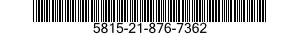 5815-21-876-7362 CONTROL,TRANSMITTER 5815218767362 218767362