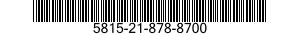 5815-21-878-8700  5815218788700 218788700