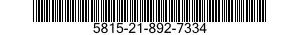 5815-21-892-7334  5815218927334 218927334